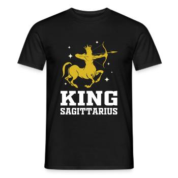 Tireurs Signes du zodiaque - T-shirt homme - noir - Devant - AI Model Male 178 light (178cm)