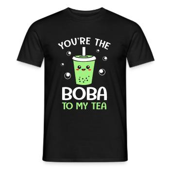 Bubble Tee Boba Tea - Männer T-Shirt - Schwarz - Vorne - AI Model Male 178 light (178cm)