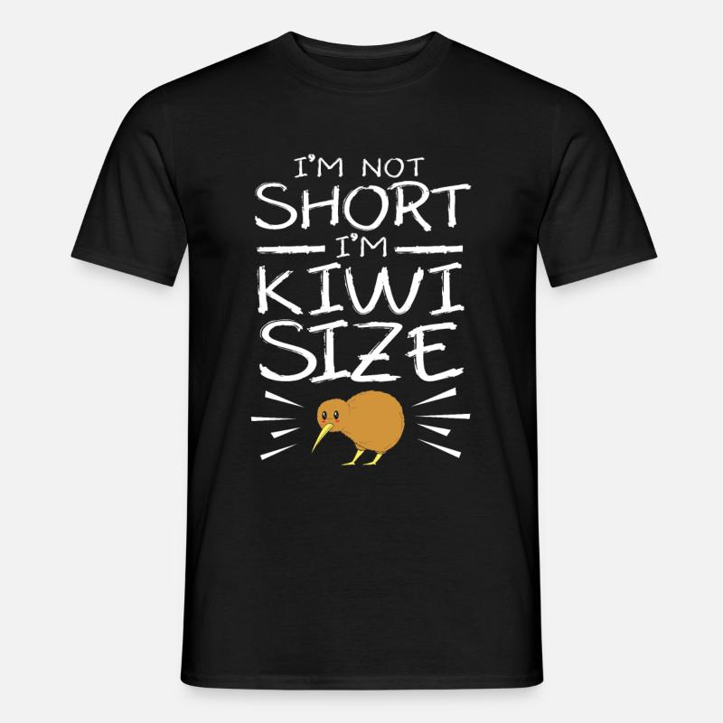 kiwi-vogel Kiwi Vogel - Männer T-Shirt - Schwarz