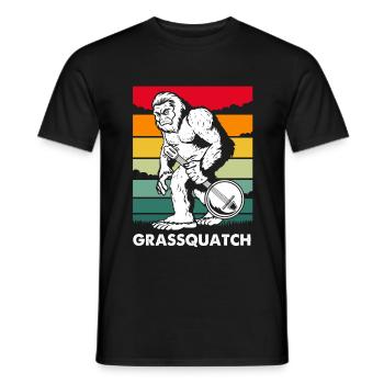 Banjo - Männer T-Shirt - Schwarz - Vorne - AI Model Male 178 light (178cm)
