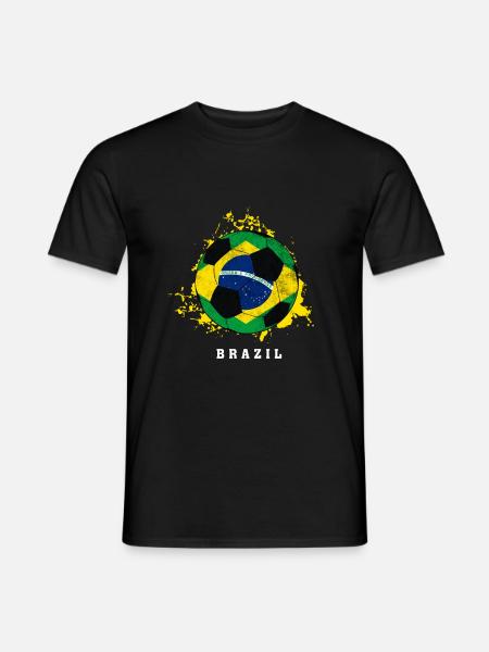  du Brésil - T-shirt homme - noir