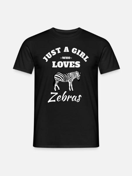 Zebra - Men's T-Shirt - black