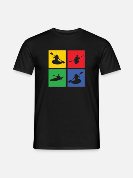 Kayaking - Men's T-Shirt - black