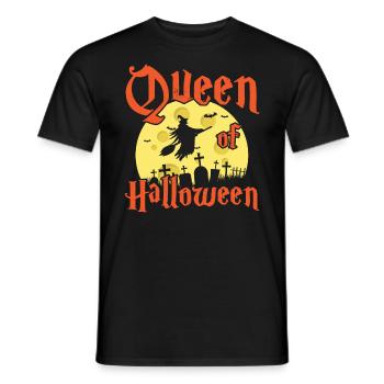 Sorcière d'horreur Halloween - T-shirt homme - noir - Devant - AI Model Male 178 light (178cm)