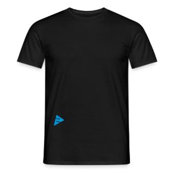 Arrow gelb ohne - Männer T-Shirt - Schwarz - Vorne - AI Model Male 178 light (178cm)