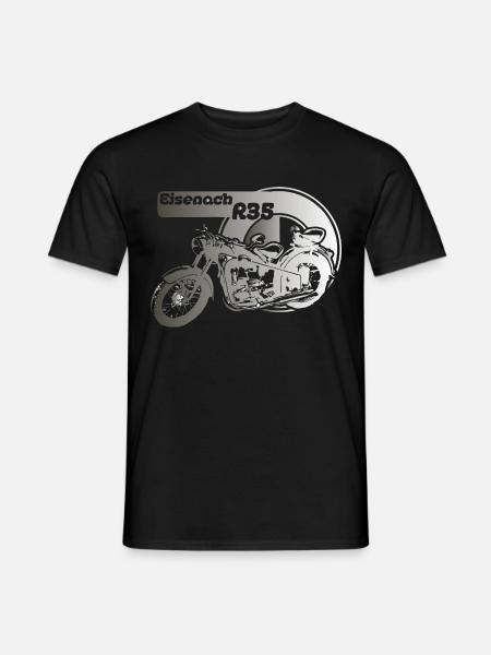 DDR Motorrad EMW R35 Logo - Männer T-Shirt - Schwarz