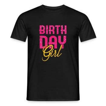 18th birthday - Men's T-Shirt - black - Front - AI Model Male 178 light (178cm)