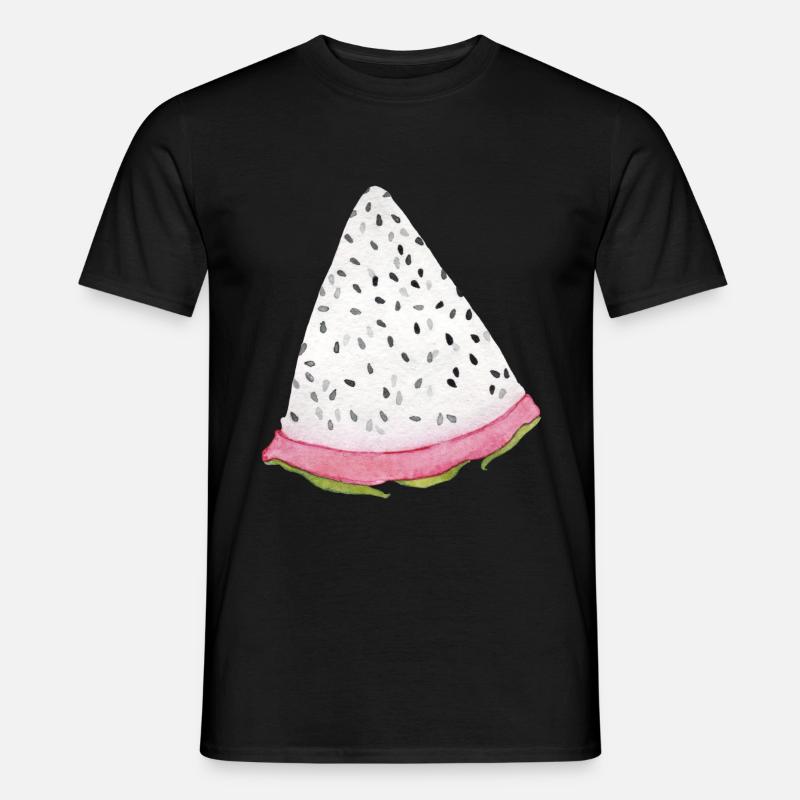 Drachenfrucht - Männer T-Shirt - Schwarz