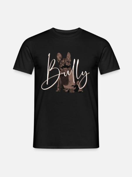 Bully font - Men's T-Shirt - black