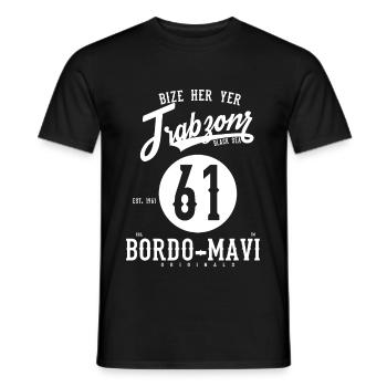 61 TRABZON - Männer T-Shirt - Schwarz - Vorne - AI Model Male 178 light (178cm)