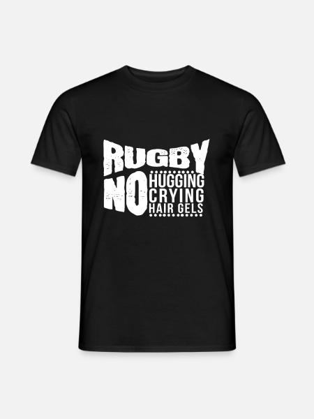 Soutien sans rugby Rugby - T-shirt homme - noir
