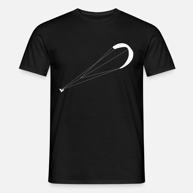 Kite Surfing - Männer T-Shirt - Schwarz