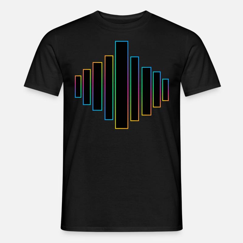 NEON - Männer T-Shirt - Schwarz