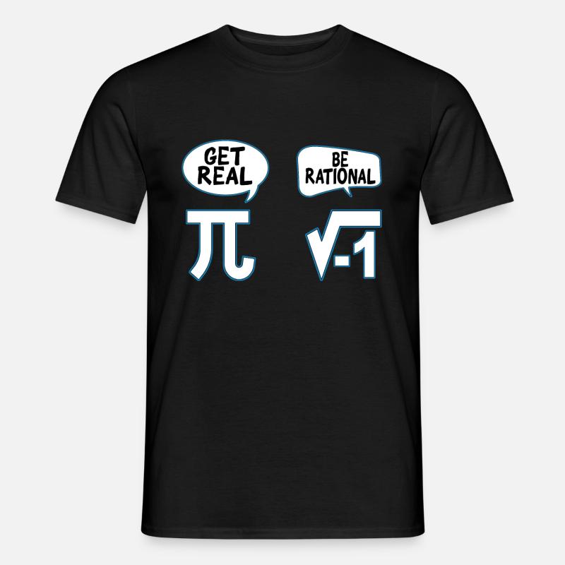 Mathematik - Männer T-Shirt - Schwarz