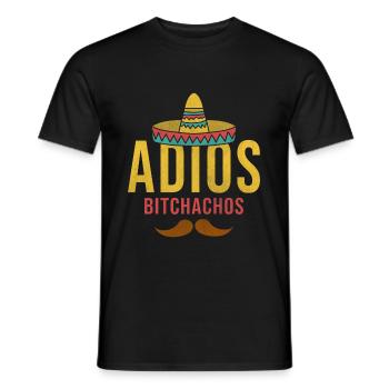 Mexique sombrero - T-shirt homme - noir - Devant - AI Model Male 178 light (178cm)