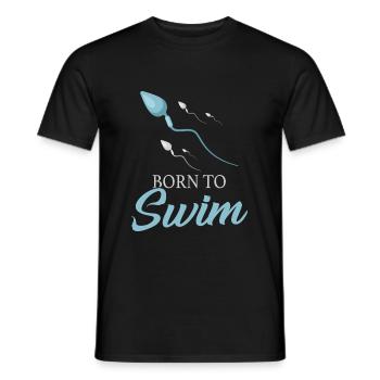Nageurs nageurs - T-shirt homme - noir - Devant - AI Model Male 178 light (178cm)