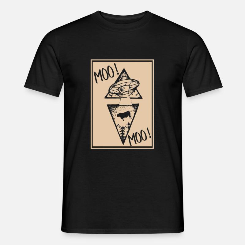 Kuh Kühe - Männer T-Shirt - Schwarz