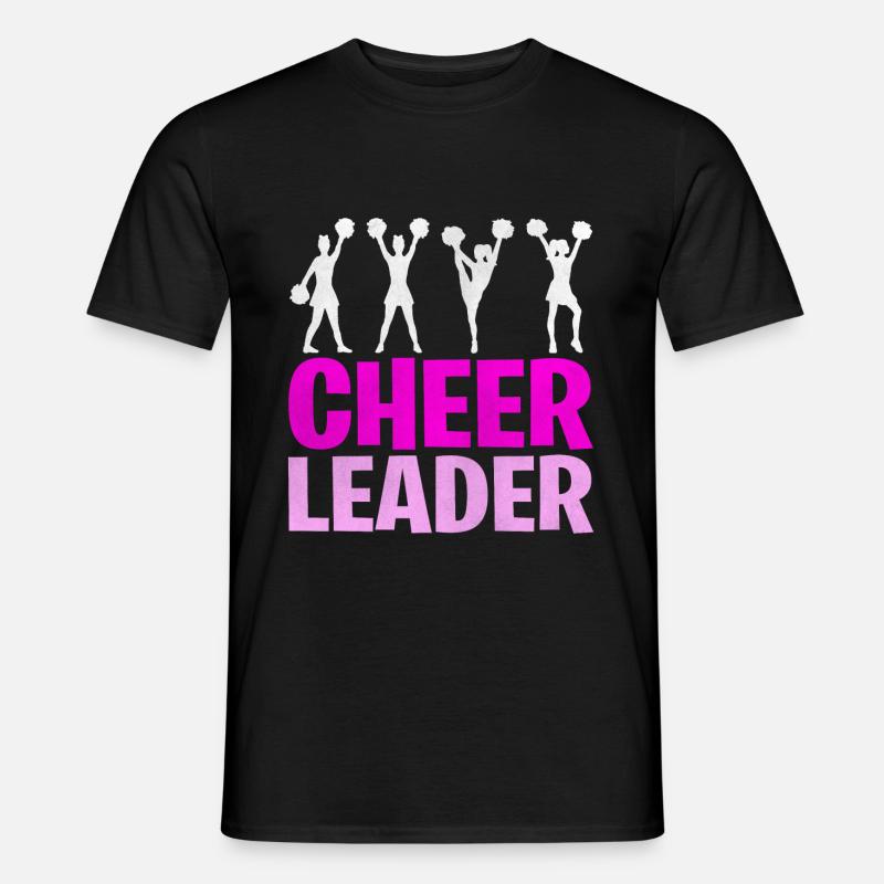 Cheerleader - Männer T-Shirt - Schwarz