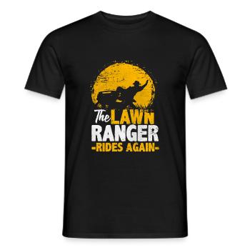 Garden gardener gardening gardening gardening - Men's T-Shirt - black - Front - AI Model Male 178 light (178cm)