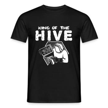 Beekeeper Gift Bee Bee Honey Bee - Men's T-Shirt - black - Front - AI Model Male 178 light (178cm)