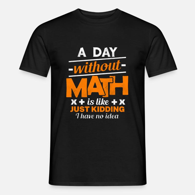 Math Math Math Teacher Teacher - T-shirt homme - noir