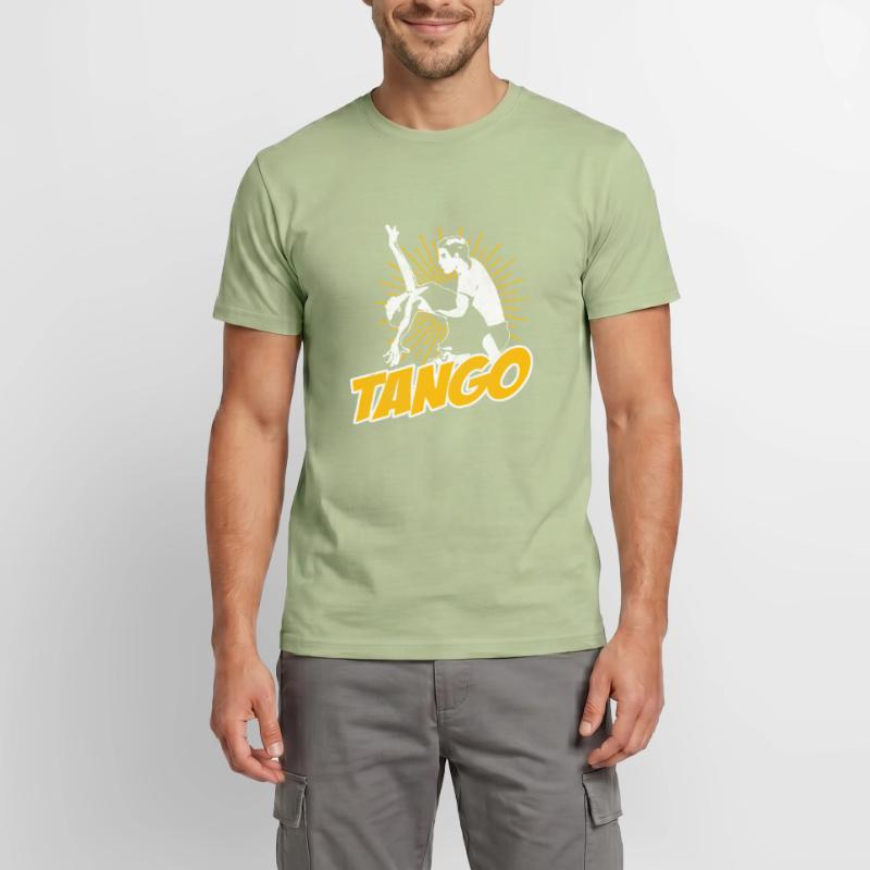 Tango dancing couple dancing class dancing school dancing Men's T-Shirt