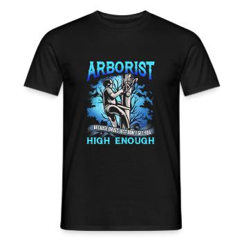 arboristes - T-shirt homme - noir - Devant - AI Model Male 178 light (178cm)