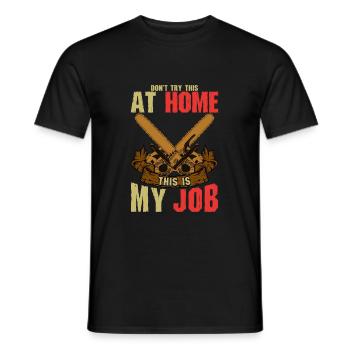 arboristes - T-shirt homme - noir - Devant - AI Model Male 178 light (178cm)