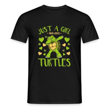 Tortue Animal Welfare Turtle - T-shirt homme - noir - Devant - AI Model Male 178 light (178cm)