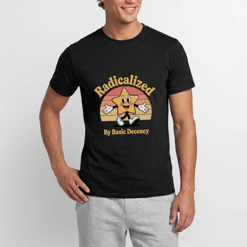 Radicalized By Basic Decency Men's T-Shirt