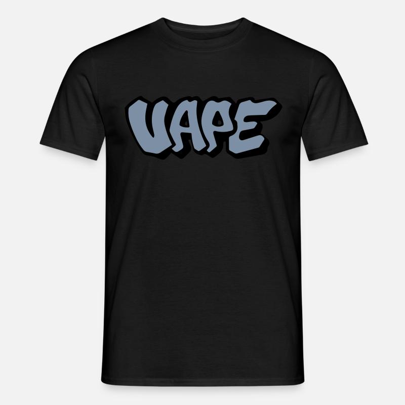 Vape Graffiti - Männer T-Shirt - Schwarz