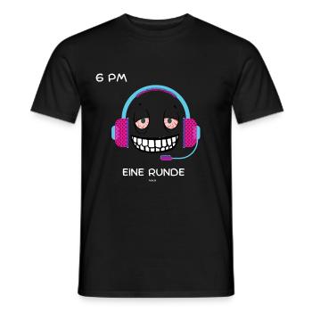 Zocker Shirt - Männer T-Shirt - Schwarz - Vorne - AI Model Male 178 light (178cm)