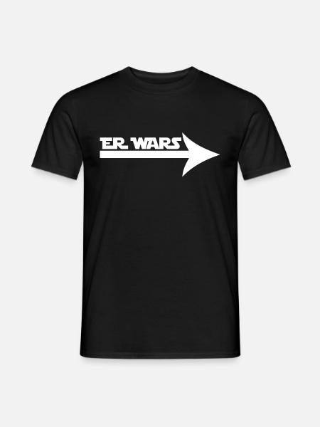 He Wars - Men's T-Shirt - black