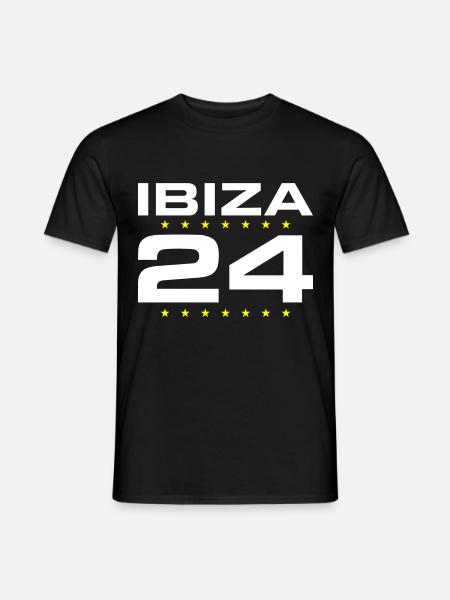 Ibiza 24 - Men's T-Shirt - black