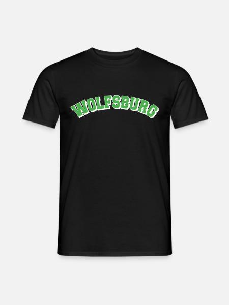Wolfsburg College - Männer T-Shirt - Schwarz