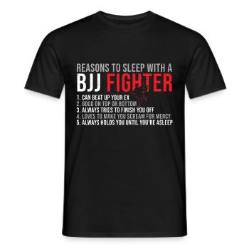Jiu-jitsu Jiu Jitsu Jitsu Jiujitsu Kampf Sport - Männer T-Shirt - Schwarz - Vorne - AI Model Male 178 light (178cm)