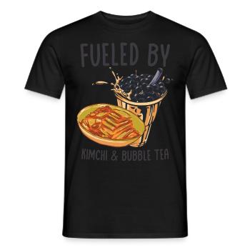Kimchi - Männer T-Shirt - Schwarz - Vorne - AI Model Male 178 light (178cm)