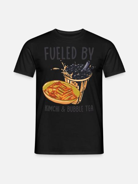 Kimchi - Männer T-Shirt - Schwarz
