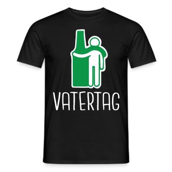 Vatertag Bier Design / Beste Freunde - Männer T-Shirt - Schwarz - Vorne - AI Model Male 178 light (178cm)