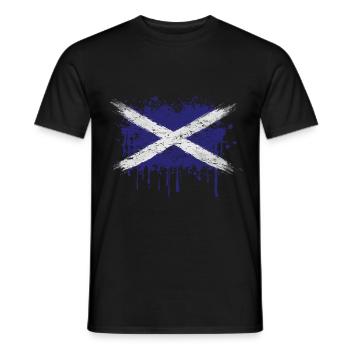 Écosse - T-shirt homme - noir - Devant - AI Model Male 178 light (178cm)