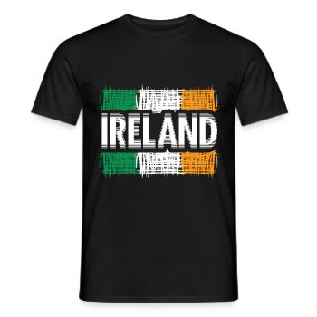 Irland Kobolde - Männer T-Shirt - Schwarz - Vorne - AI Model Male 178 light (178cm)