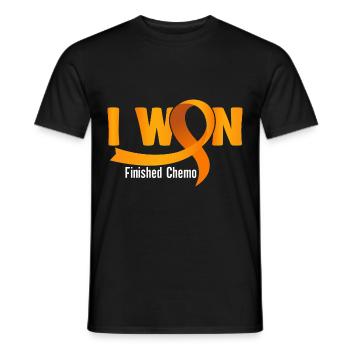 Leukemia Awareness Month Leukemia Survivor - Men's T-Shirt - black - Front - AI Model Male 178 light (178cm)