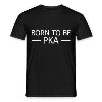 PKA Born To Be - T-shirt homme - noir - Devant - AI Model Male 178 light (178cm)