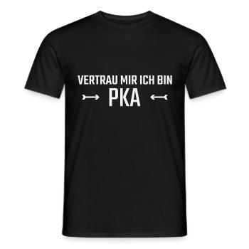 PKA Faites-moi confiance - T-shirt homme - noir - Devant - AI Model Male 178 light (178cm)