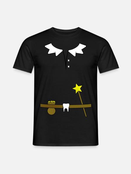 Zahnfee - Männer T-Shirt - Schwarz