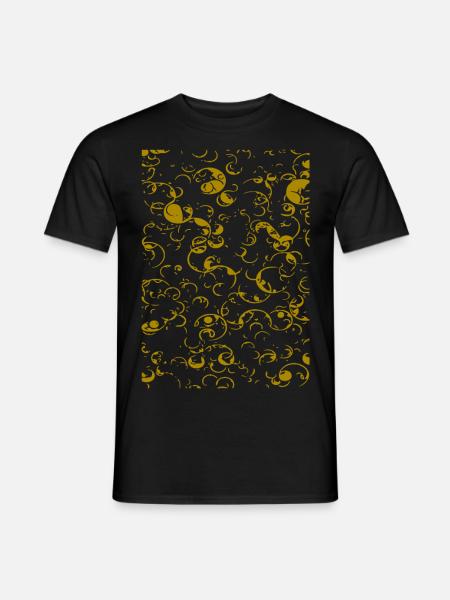 Trend gold - Männer T-Shirt - Schwarz