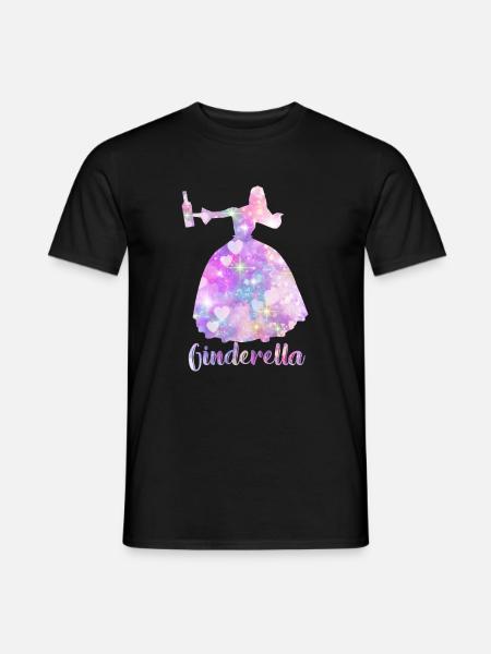 Ginderella Célibataires - T-shirt homme - noir