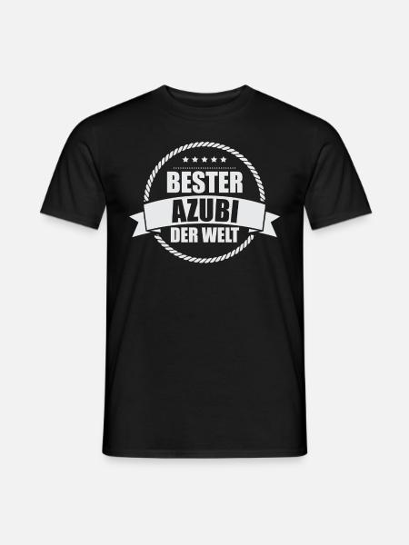 Bester Azubi der Welt - Männer T-Shirt - Schwarz
