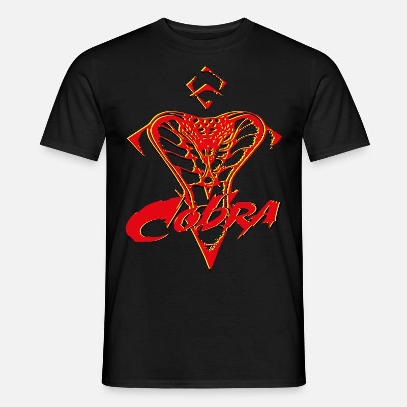 Kobra - Männer T-Shirt - Schwarz