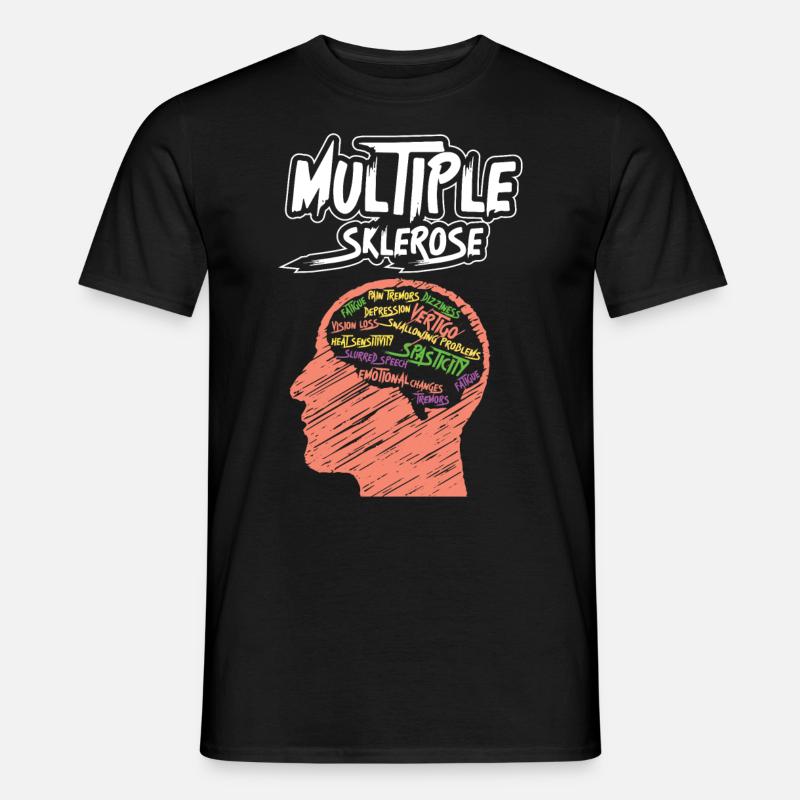 Multiple Sklerose, Bewusstsein - Männer T-Shirt - Schwarz